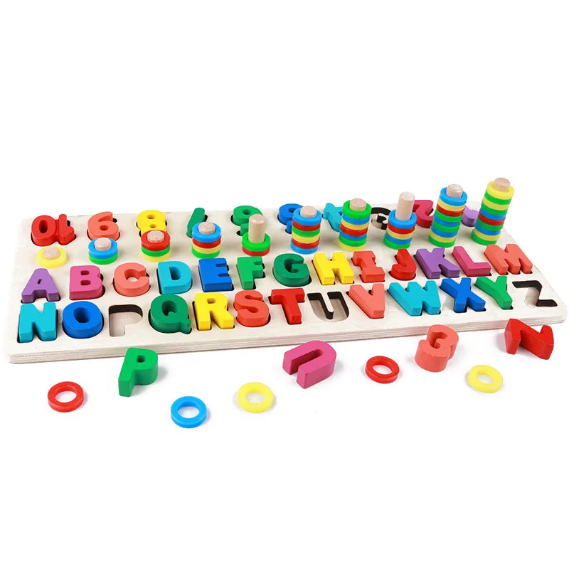 Wooden Maths Learning Board