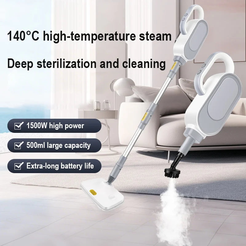 UltraSteam Pro — 3-Level Multi-Surface Cleaning System