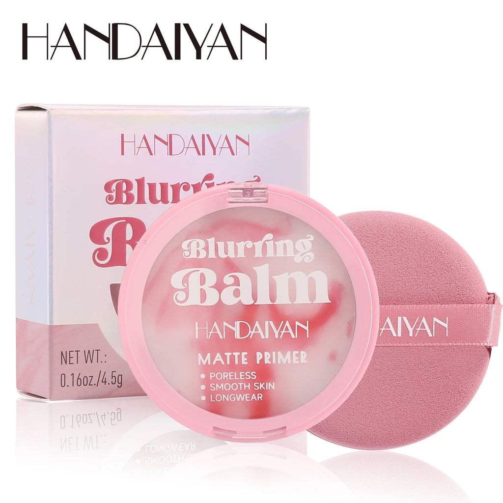 Soft-Blur No-Powder Matte Setting Balm — Shine-Control with Puff