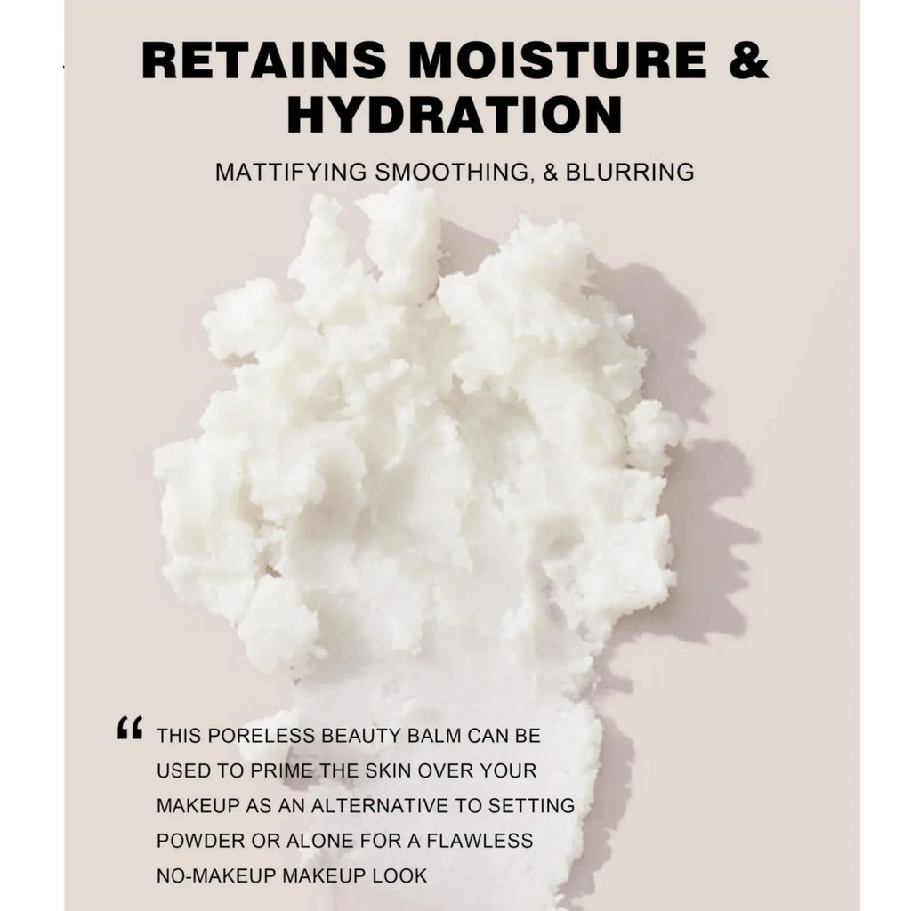 Soft-Blur No-Powder Matte Setting Balm — Shine-Control with Puff