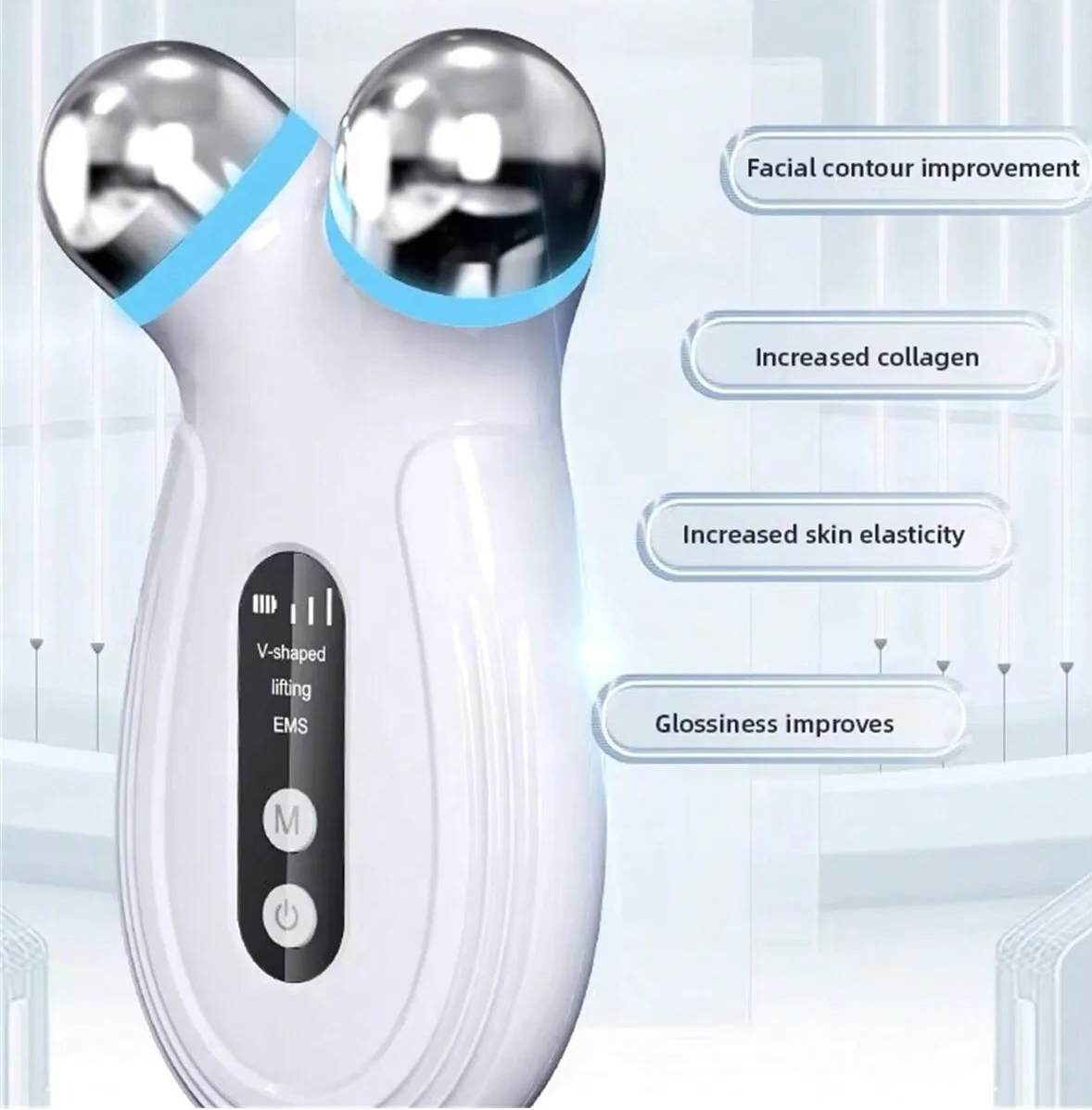 Microcurrent Face Sculpting Device — Lift, Tone & Smooth with EMS Technology
