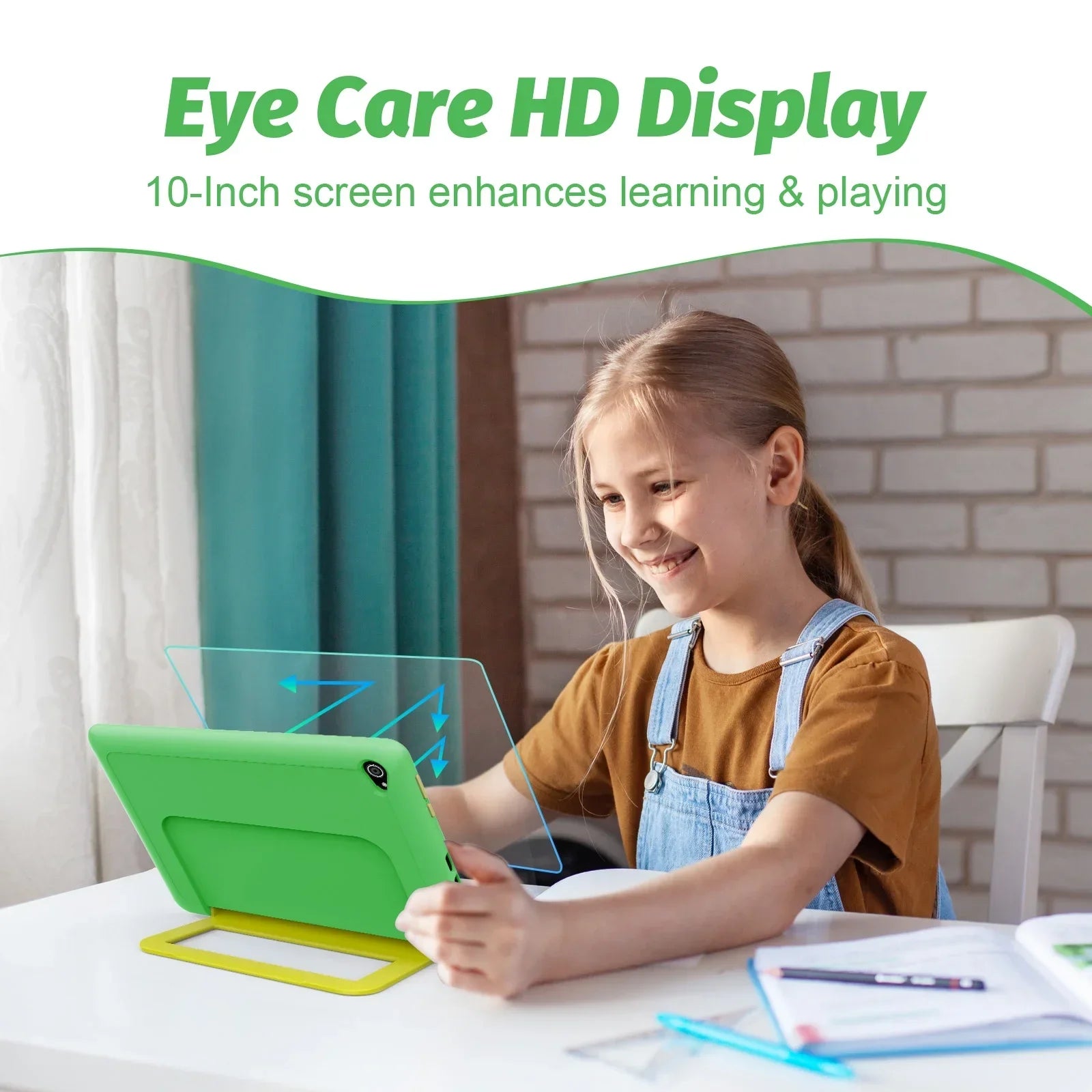 10-Inch Learning Tablet — High-Speed Octa-Core | 14GB RAM | 128GB Storage | Eye-Care HD Display
