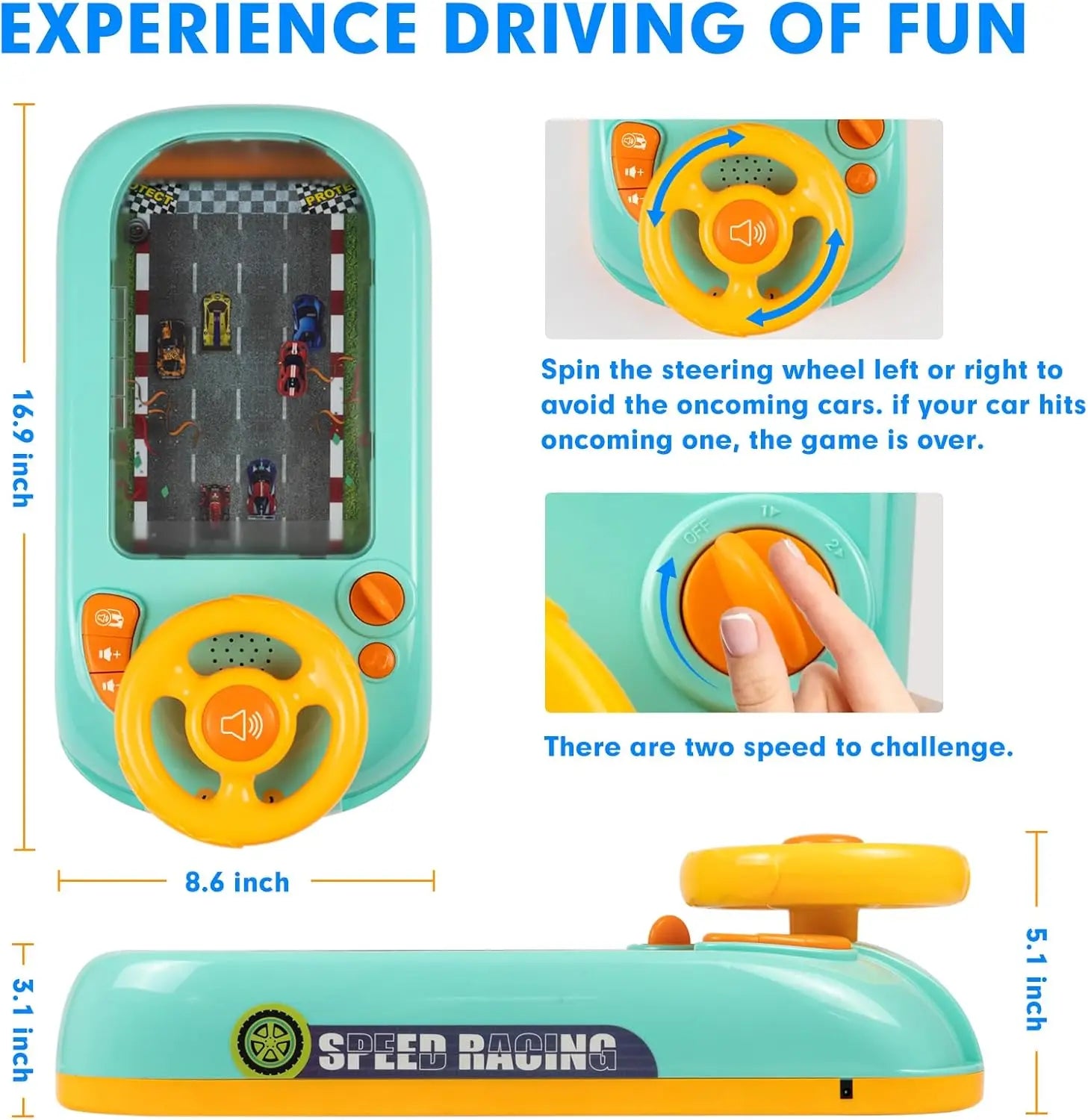 Steering Wheel Driving Toy